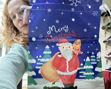 фото Пакет новогодний 50х38 см Merry Christmas