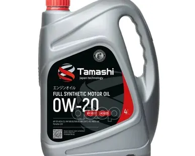 фото Tamashi 0W20T084 TAMASHI Масло 4л. 0W-20 SP/CF, C5