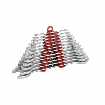 Фото №0 Набор ключей рожковых двусторонних, удлиненных, дюймовых 1/4"-1 1/8", 12 предметов IZELTAS, 0161002112, 13000000136