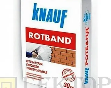 фото КНАУФ Ротбанд штукатурка 30кг.(40)