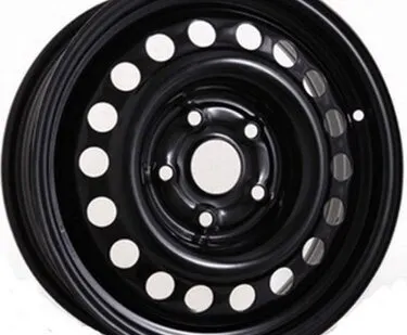 фото Диск штампованный ТЗСК Volkswagen Polo 6x15/5x100 ET38 D57,1 Черный