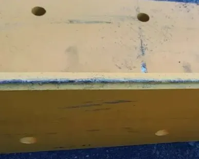 фото Нож твердосплавный ЖРО1-1200х130х25 ТС (вставка 9 мм) на технику ДЗ-98 старого образца (2х2)