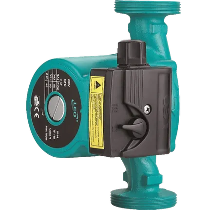 Фото №0 Насос циркуляц Leo LRP 25х80/180 с гайками, кабель 1 м с вилкой