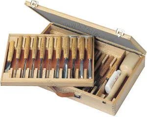 фото Набор из 25 предметов, полноразмерные стамески Pfeil Hbs 25