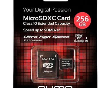фото Карта памяти Qumo microSDXC