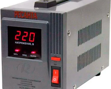 фото Стабилизатор напряжения АСН-500/1-Ц Ресанта