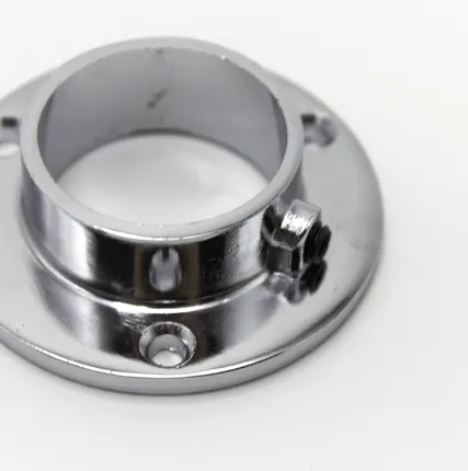 Фото №0 Фланец для трубы d25/0.03 kg, с фиксатором, хром