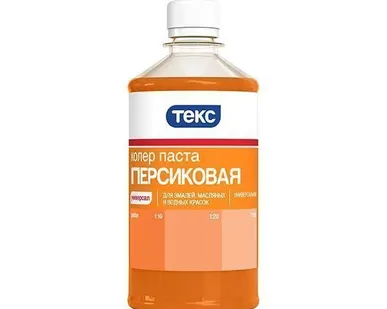 фото Колорант Текс №12 универсальный персиковый 0.5 л