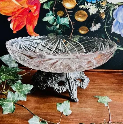 Фото №0 Ваза фруктовница конфетница 12 см Франция