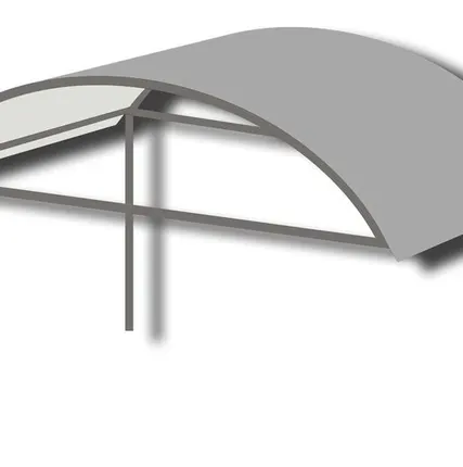 Фото №0 Козырек под подьезд