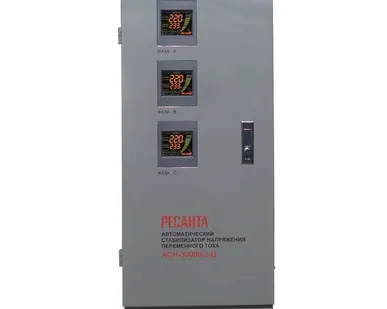 фото Стабилизатор напряжения РЕСАНТА АСН-30000/3-Ц