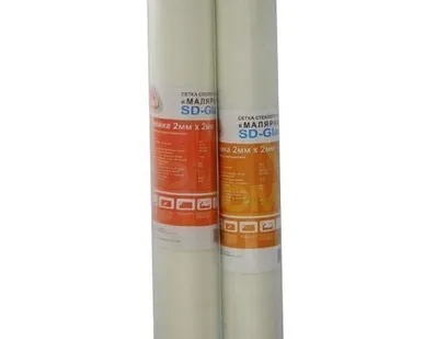 фото Сетка стеклотканевая ячейка 2х2 мм, рулон 1х20 м Эконом