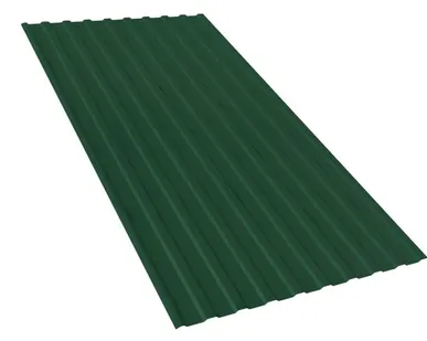 фото Профнастил МП 20 RAL 6005 Зелёный 0,35 мм