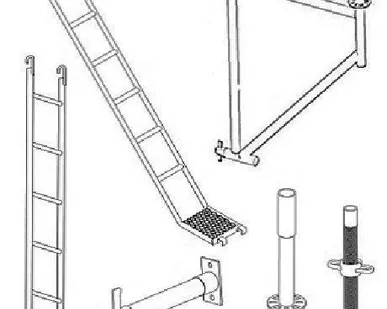 фото Консоль клиновых лесов 0,75х1,00 м