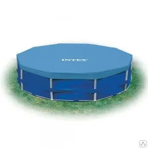 Фото №0 Крышка для каркасного бассейна intex 28030