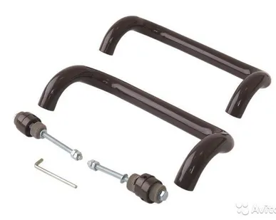 фото Ручка дверная Elementis изогнут 300мм с улучш креп