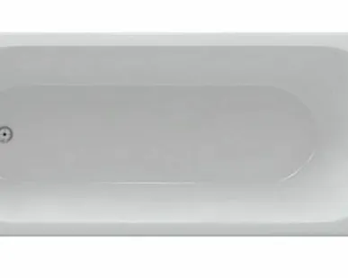 фото Акриловая ванна Aquatek Оберон 180х80 слив слева (с панелью)