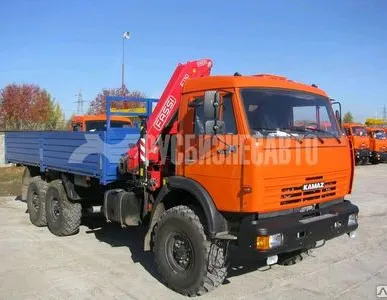 фото КМУ FASSI F110A.0.22 на шасси КАМАЗ-43118-1999