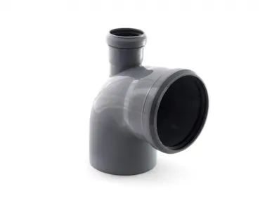 фото Отвод 110 (87.5°) вверх 50 для внутренней канализации РосТурПласт