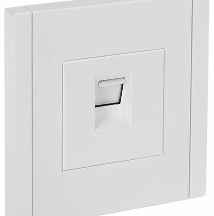 Фото №0 FORTE&PIANO Розетка компьютерная RJ45 кат.5E FP232 белый IEK
