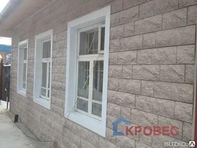 Фото №1 Фасадная панель для наружной отделки дома Fels Docke –R Скала ЖЕМЧУЖНАЯ