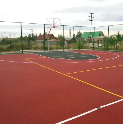 Фото №1 Укладка резинового покрытия