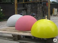 Фото №0 Ограничители парковочные-бетонная полусфера большая 600х300