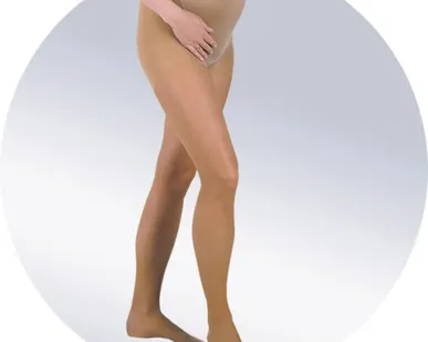 фото Компрессионные колготки для беременных 1 класса прозрачные ORTO