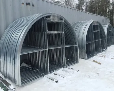 фото Оцинкованные теплицы оптом