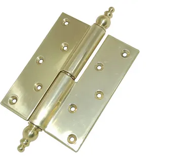 фото Петля левая П-120 латунь (облицованная) (6)