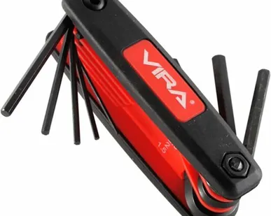 фото Набор складных шестигранных ключей 8 предметов VIRA 303144