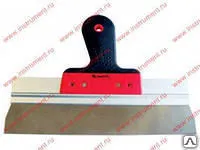 Фото №0 Шпатель фасадный из нержавеющей стали, 600 мм, 2-комп. ручка