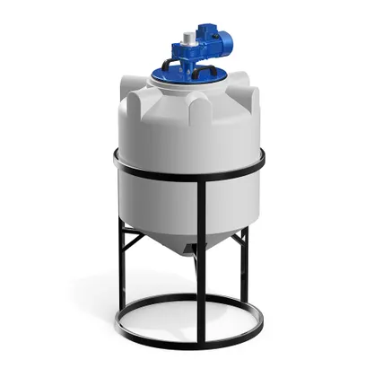 Фото №3 Емкость K 200 литров с лопастной мешалкой