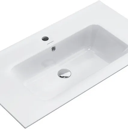 Фото №0 Раковина Kerama Marazzi Piano 85 белый PI.wb.85