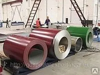 фото Рулонный прокат с покрытием