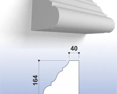 фото Карниз (лепнина) К023