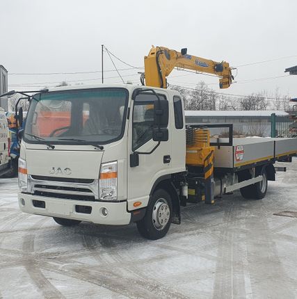 Фото №0 Бортовой JAC N90 с Крано-Манипуляторной Установкой XCMG SQS 68-4