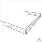 Фото №0 Ограничитель на полку 1000х400мм