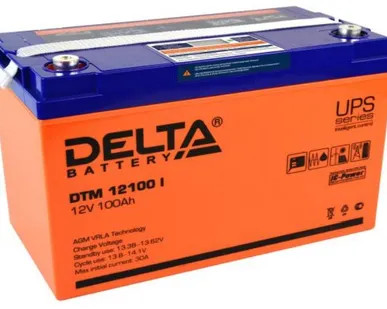 фото Аккумулятор Delta DTM 12100 I