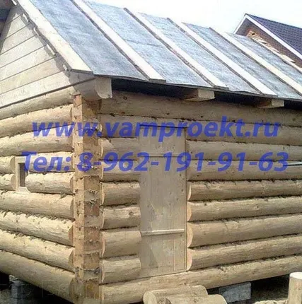 Фото №0 Сруб бани 3х4(пятистенок)