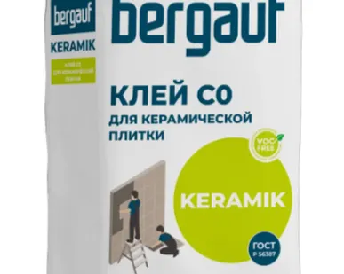 фото Клей плиточный BERGAUF Keramik CO 25 кг