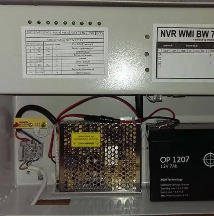 Фото №0 8 канальный IP видеорегистратор NVR Интегрированный  WMI BW-7808T-PL PoE6