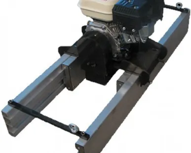 фото Виброрейка жесткая VRX 4G, алюминиевый профиль 190 мм., с двигателем 160F