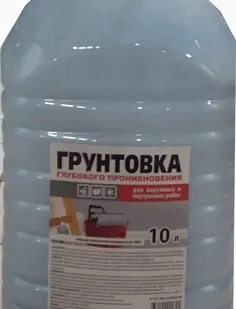 фото Грунтовка глубокого проникновения, 10 л