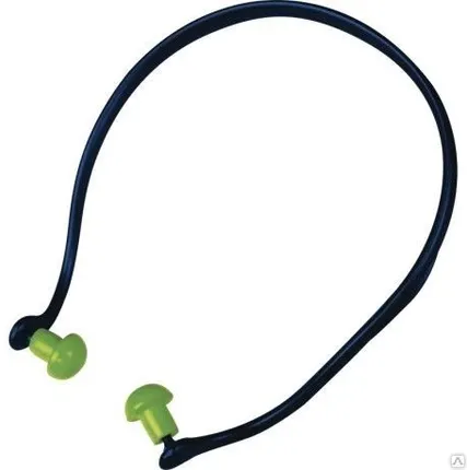 Фото №0 Полиуретановые беруши с полипропиленовым наголовным креплением CONICMOVE01