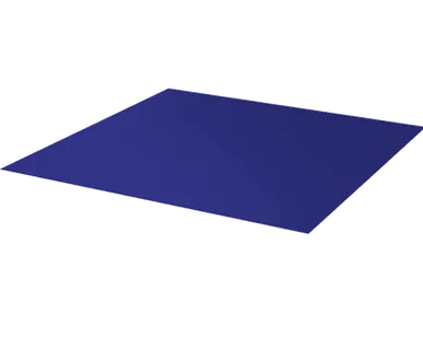 фото Лист с полимерным покрытием 0,45 мм пэ в пленке ral5002 ультрамарин