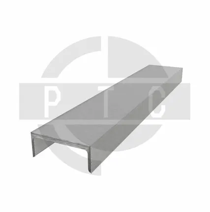 Фото №0 Швеллер алюминиевый АМГ 40х40х40х2