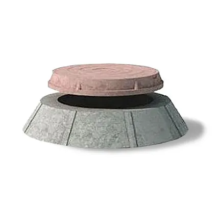 Фото №0 Конусный переход полимерно-композитный в сборе с люком Зелёный 3 т d наружный1060