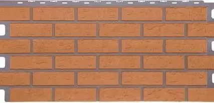 Фото №0 Фасадные панели Fine Ber Кирпич