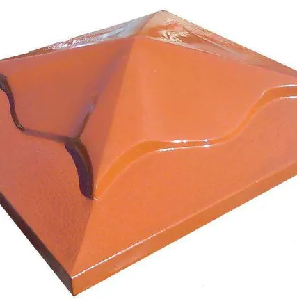 Фото №0 Накрывной элемент на забор 450x450 мм